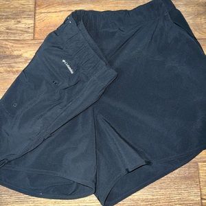 columbia black shorts